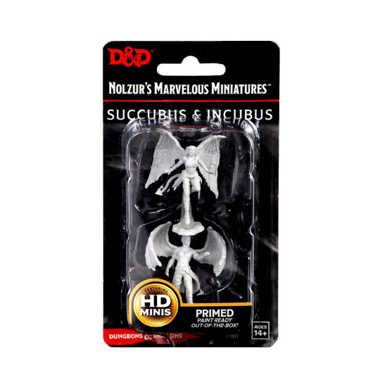 Nolzur's Marvelous Miniatures - Succubus & Incubus