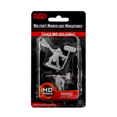 Nolzur's Marvelous Miniatures - Male Dwarf Cleric