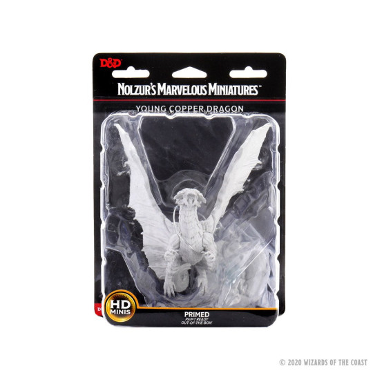 Nolzur's Marvelous Miniatures - Young Copper Dragon