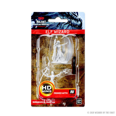 Nolzur’s Marvelous Miniatures - Elf Female Wizard