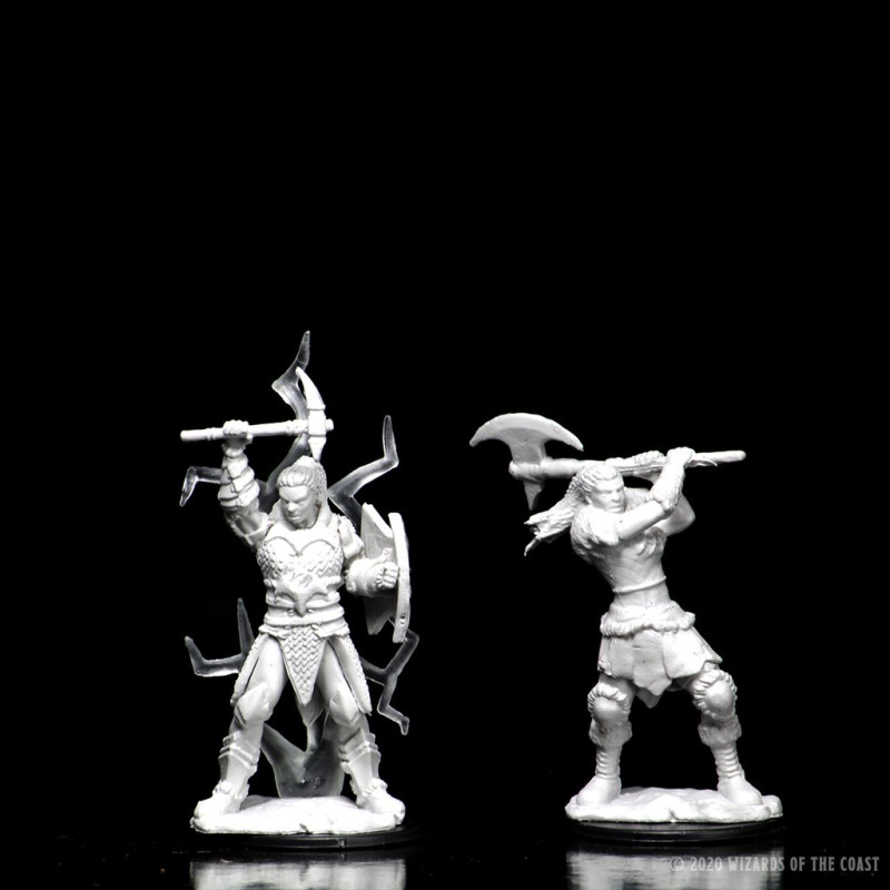 Nolzur's Marvelous Miniatures - Female Goliath Barbarian