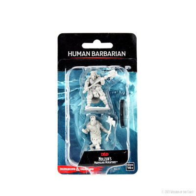 Nolzur's Marvelous Miniatures - Human Barbarian Male