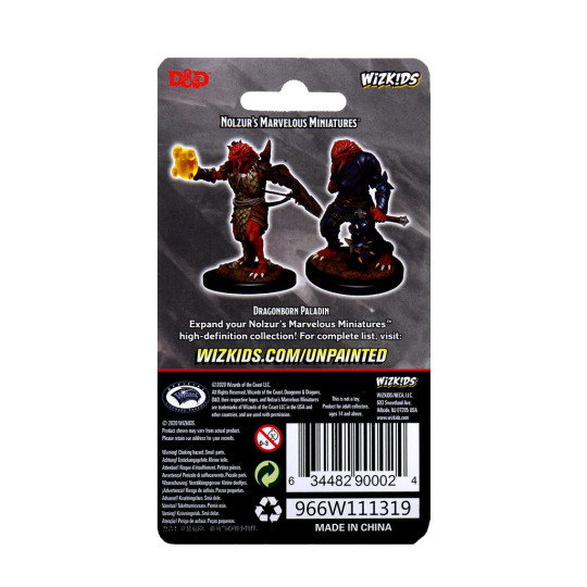 Nolzur's Marvelous Miniatures - Male Dragonborn Paladin