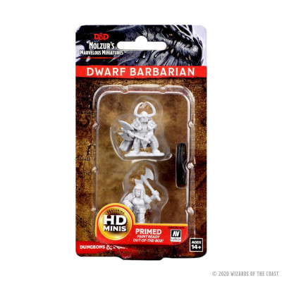 Nolzur's Marvelous Miniatures - Dwarf Female Barbarian