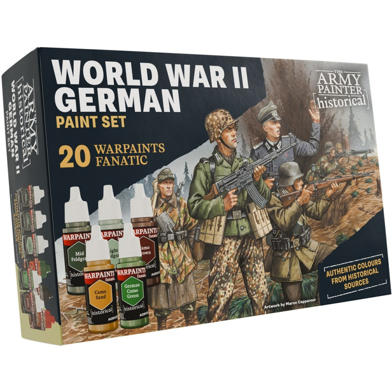 The Army Painter: Historical - World War II - German Paint Set
