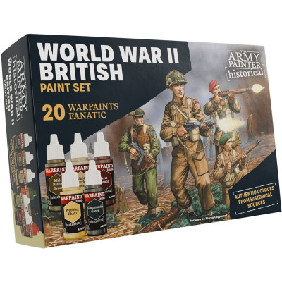 The Army Painter: Historical - World War II - British Paint Set