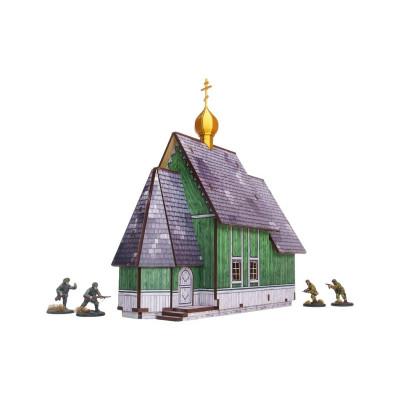 WW2 Ostfront Village Tserkov (1) (28mm)