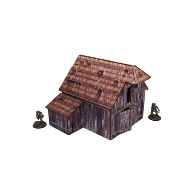 WW2 Ostfront Village Barn (1) (28mm)