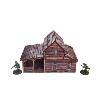 WW2 Ostfront Village Workshop (1) (28mm)