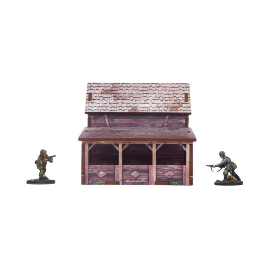 WW2 Ostfront Village Workshop (1) (28mm)