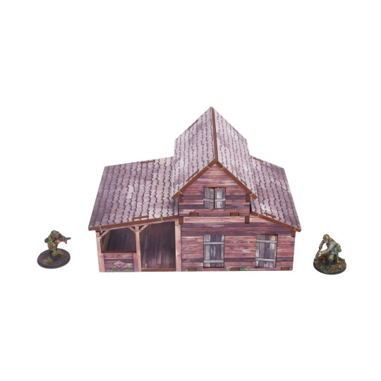 WW2 Ostfront Village Workshop (1) (28mm)
