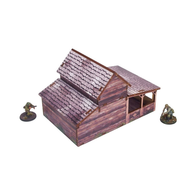 WW2 Ostfront Village Workshop (1) (28mm)