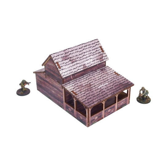 WW2 Ostfront Village Workshop (1) (28mm)