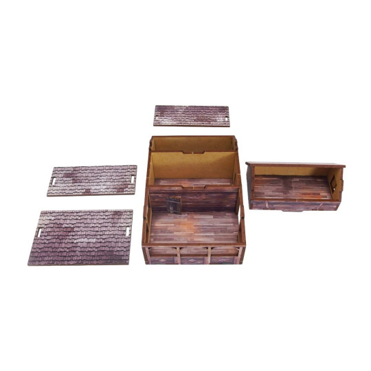 WW2 Ostfront Village Workshop (1) (28mm)