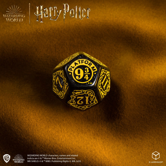 Harry Potter. Zestaw Kości Modern Hufflepuff - Czarny