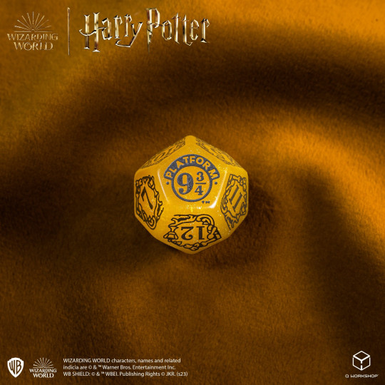 Harry Potter. Zestaw Kości Modern Hufflepuff - Żółty
