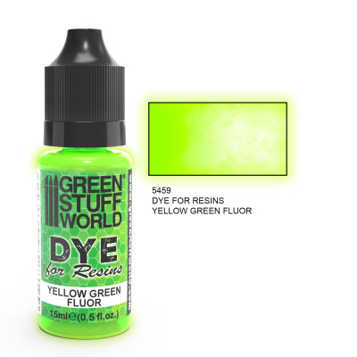 Dye for Resins YELLOW-GREEN FLUOR