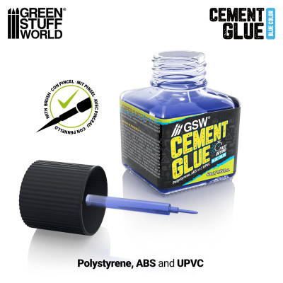 Blue Cement glue for plastics 40ml