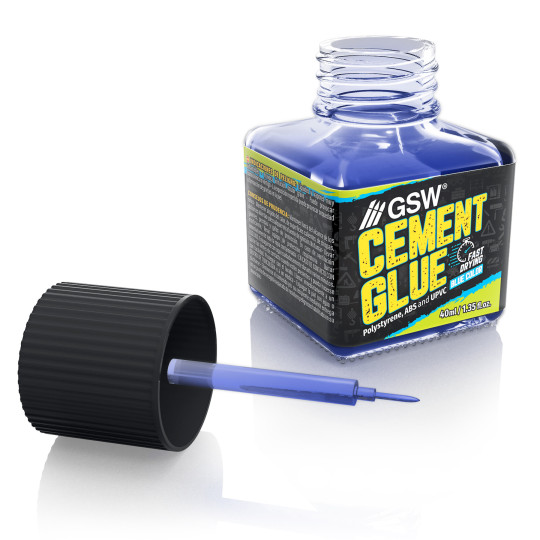Blue Cement glue for plastics 40ml