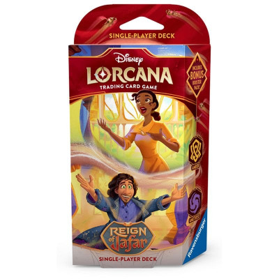 Disney Lorcana 08 Reign of Jafar - Starter Deck Set Amber & Amethyst