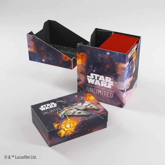 Gamegenic: Star Wars Unlimited Card Game - Soft Crate - Han Solo / Millenium Falcon