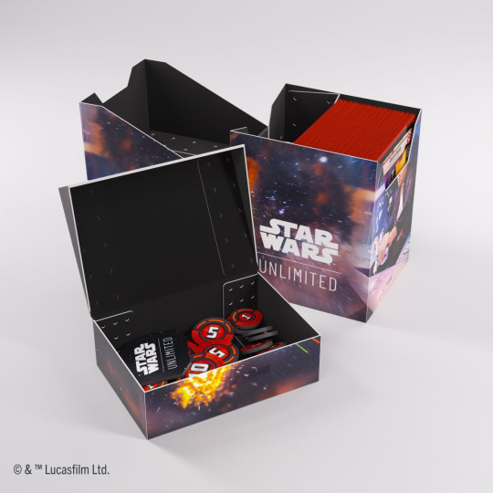 Gamegenic: Star Wars Unlimited Card Game - Soft Crate - Han Solo / Millenium Falcon