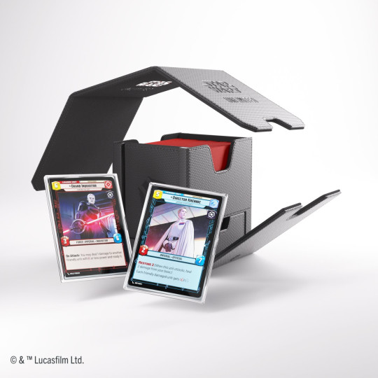 Gamegenic: Star Wars Unlimited Card Game - Twin Suns Deck Pod - Black