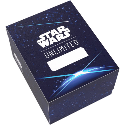 Gamegenic: Star Wars Unlimited Card Game - Twin Suns Soft Crate - Card Back Blue