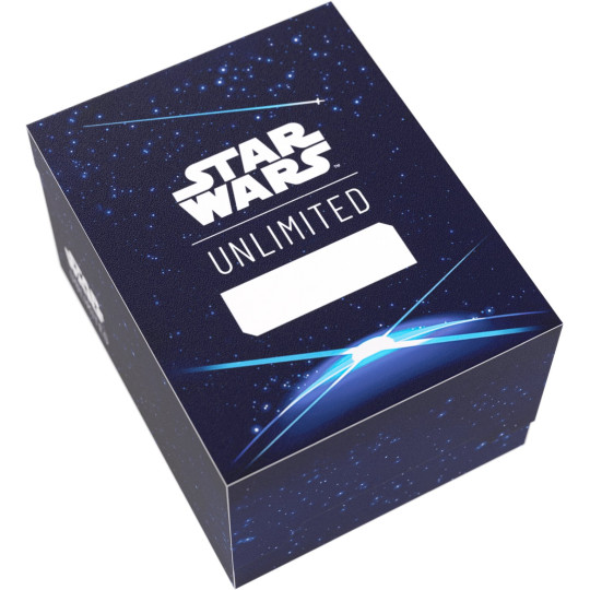 Gamegenic: Star Wars Unlimited Card Game - Twin Suns Soft Crate - Card Back Blue