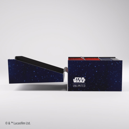 Gamegenic: Star Wars Unlimited Card Game - Twin Suns Soft Crate - Card Back Blue