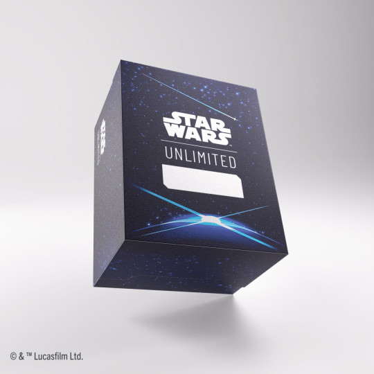 Gamegenic: Star Wars Unlimited Card Game - Twin Suns Soft Crate - Card Back Blue