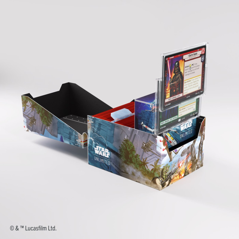 Gamegenic: Star Wars Unlimited Card Game - Twin Suns Soft Crate - Battle of Scarif