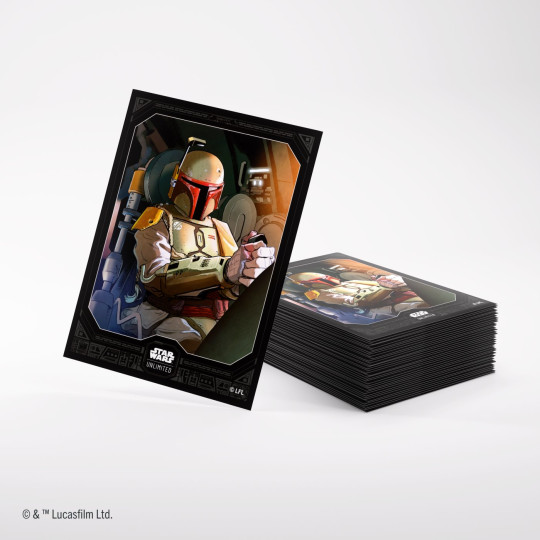 Gamegenic: Star Wars Unlimited Card Game - Art Sleeves - Boba Fett