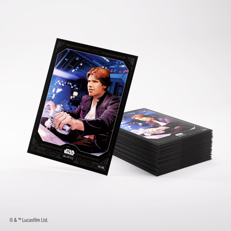 Gamegenic: Star Wars Unlimited Card Game - Art Sleeves - Han Solo