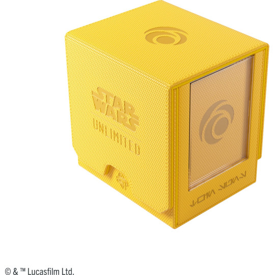 Gamegenic: Star Wars Unlimited Card Game - Twin Suns Deck Pod - Yellow