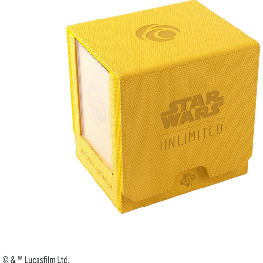 Gamegenic: Star Wars Unlimited Card Game - Twin Suns Deck Pod - Yellow