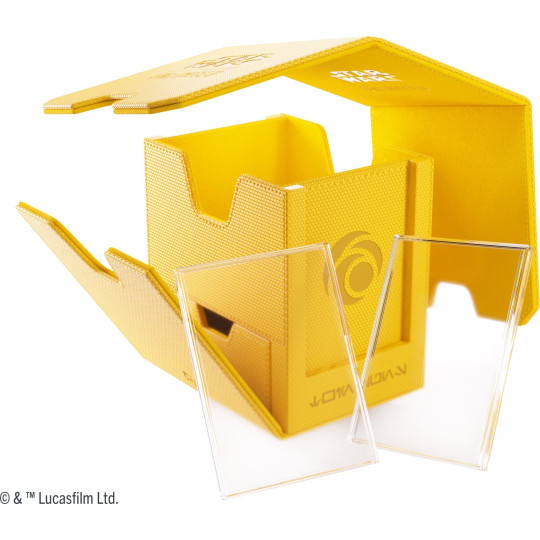 Gamegenic: Star Wars Unlimited Card Game - Twin Suns Deck Pod - Yellow