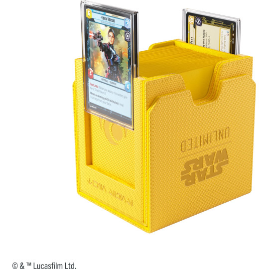 Gamegenic: Star Wars Unlimited Card Game - Twin Suns Deck Pod - Yellow