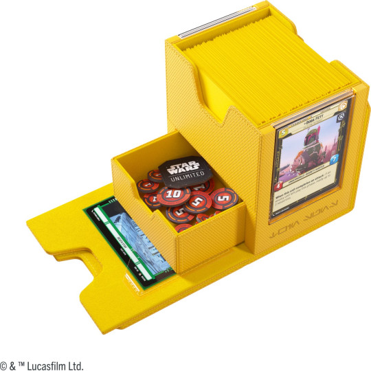 Gamegenic: Star Wars Unlimited Card Game - Twin Suns Deck Pod - Yellow