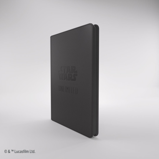 Gamegenic: Star Wars Unlimited Card Game - Zip-Up Album 18-Pocket - Black