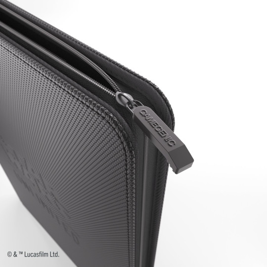 Gamegenic: Star Wars Unlimited Card Game - Zip-Up Album 18-Pocket - Black