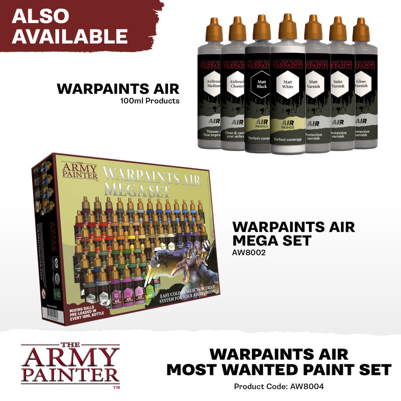 The Army Painter: Warpaints Air - Most Wanted Paint Set
