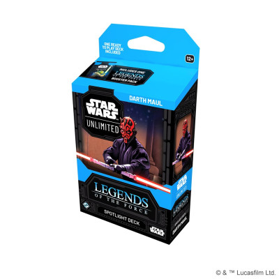 Star Wars: Unlimited Spotlight Deck - Darth Maul - Legends of the Force