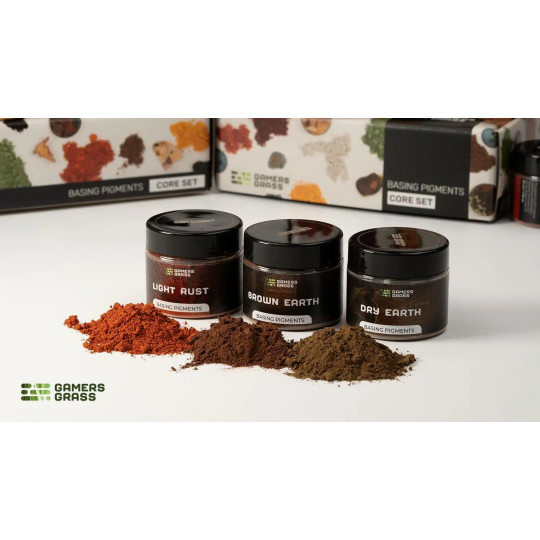 Gamers Grass: Basing Pigments Core Set