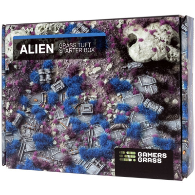 Gamers Grass: Tuft Starter Boxes - Alien Grass