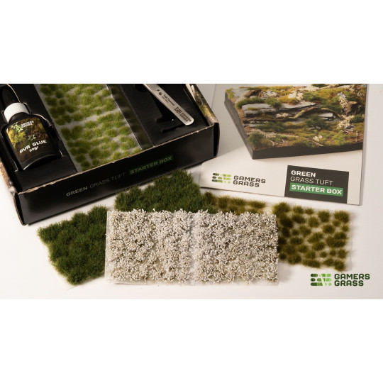 Gamers Grass: Tuft Starter Boxes - Green Grass