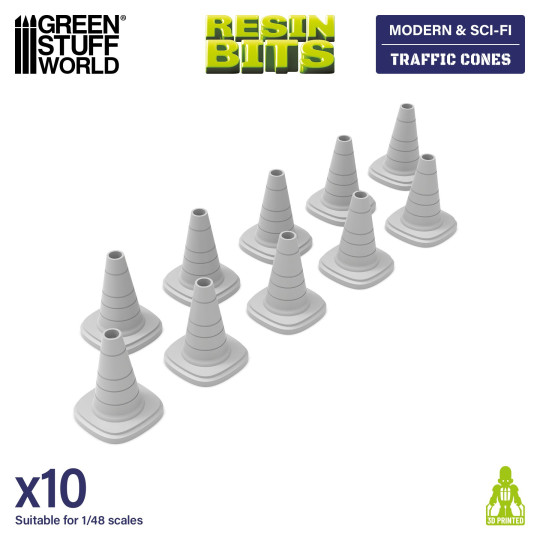 Traffic Cones 1:48