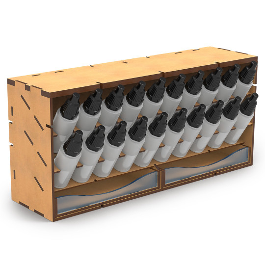 Vertical Paint Organizer 17ml - COMPACT