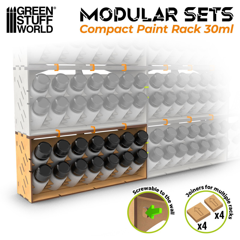 Vertical Paint Organizer 30ml - COMPACT