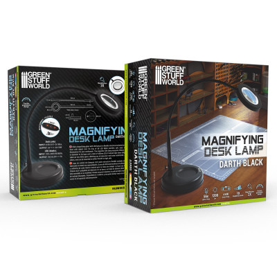 Magnifying desk lamp - Darth Black